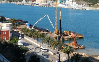 VIAS implementa CORROCHIP en las obras de mejora del puerto de Mahón